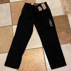 Levi's Black Straight-Leg Women's Jeans